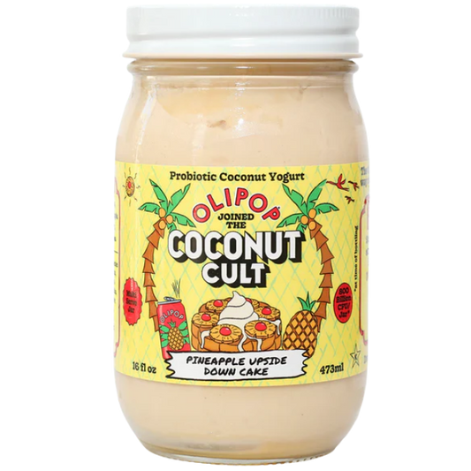 Pineapple Upside Down Cake Probiotic Yogurt