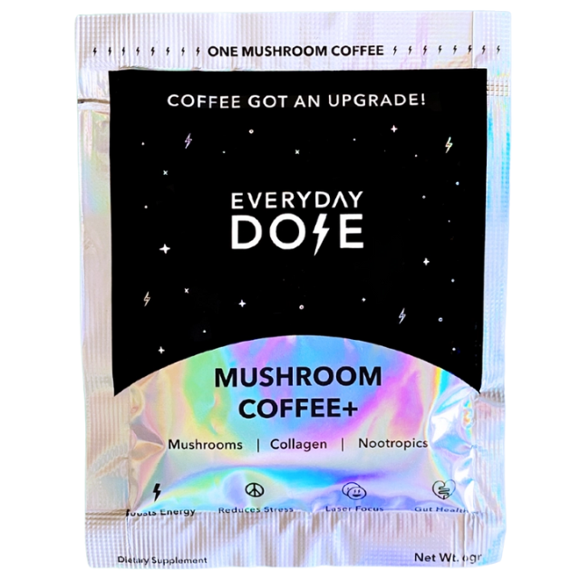 Mushroom Coffee+: Focus, Energy & Immunity