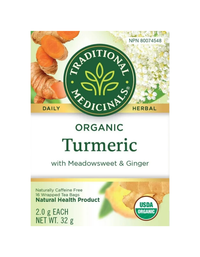Turmeric & Ginger with Meadowsweet Tea