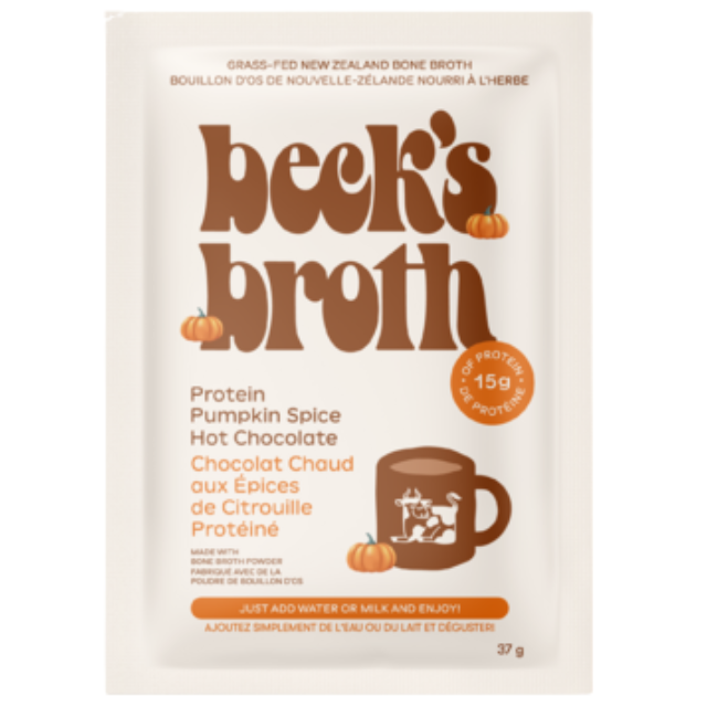 Protein Pumpkin Spice Hot Chocolate Bone Broth Powder