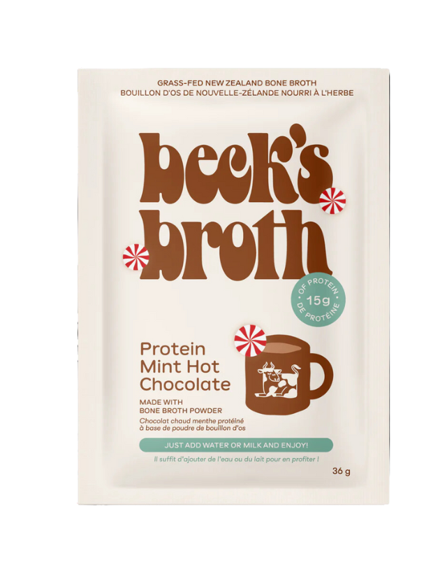 Mint Hot Chocolate Bone Broth Powder