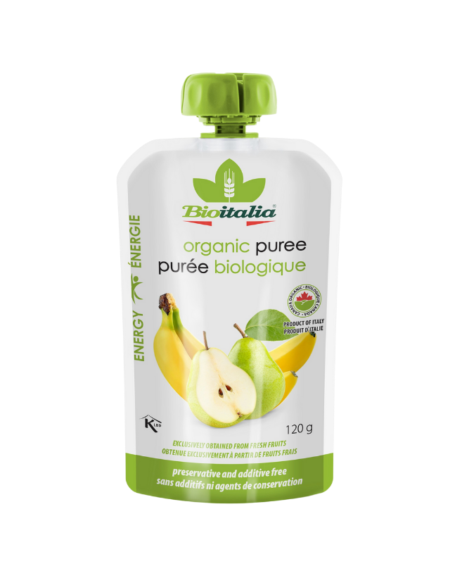 Organic Pear and Banana Smoothie