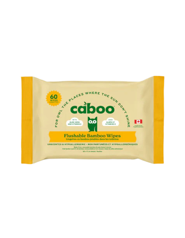 Bamboo Flushable Wipes