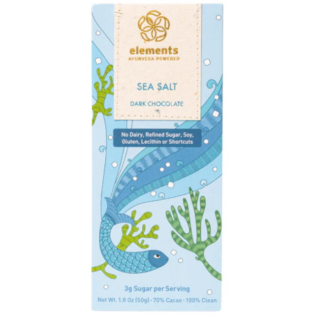 Sea Salt 70% Dark Chocolate Bar