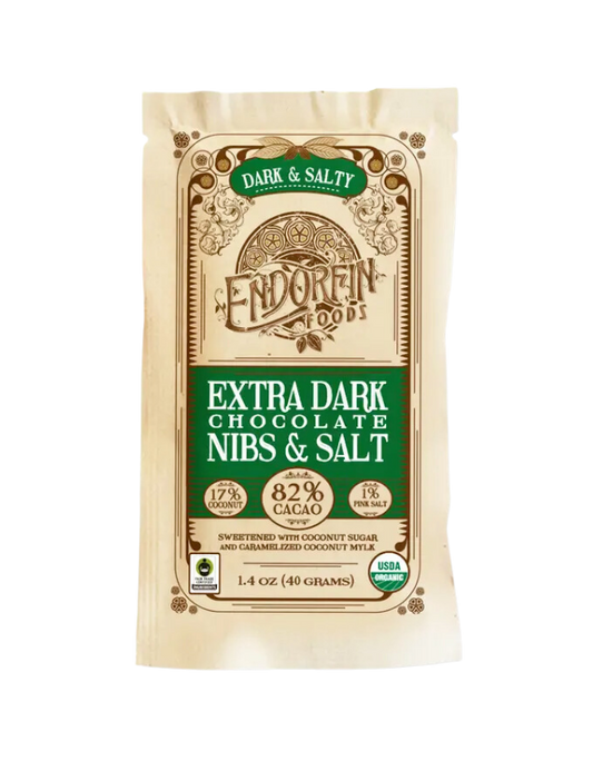 Dark & Salty • Dark Chocolate Bar • 82% Cacao