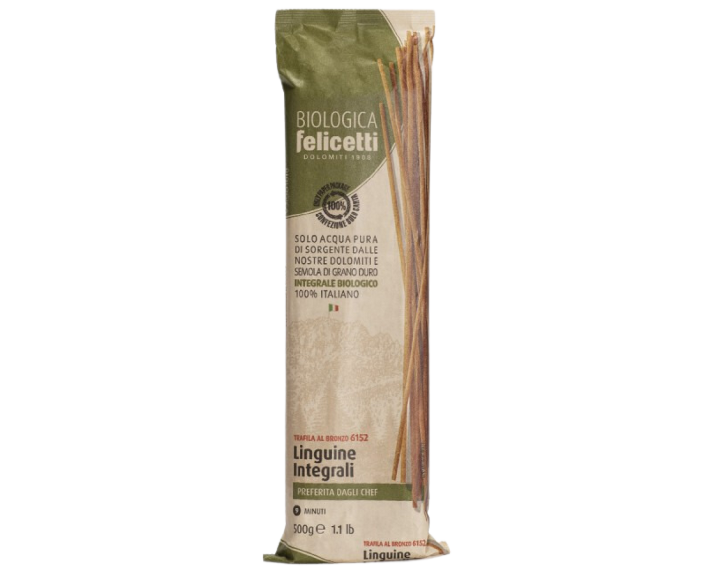 Organic Wholewheat Linguine