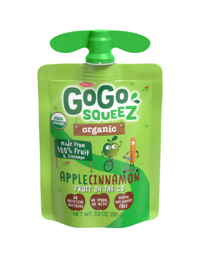 Organic Apple Cinnamon Fruit Sauce