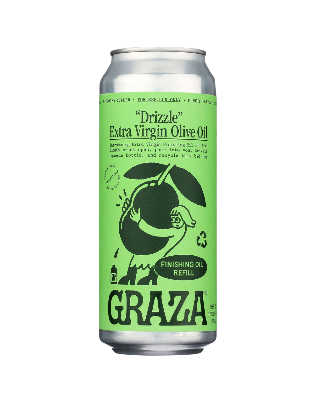 "Drizzle" Extra Virgin Olive Oil Refill Can