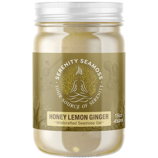 Honey Lemon Ginger Sea Moss Gel
