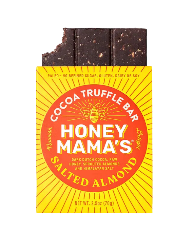 Salted Almond Cocoa Truffle Bar