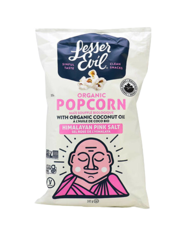 Himalayan Pink Salt Organic Popcorn