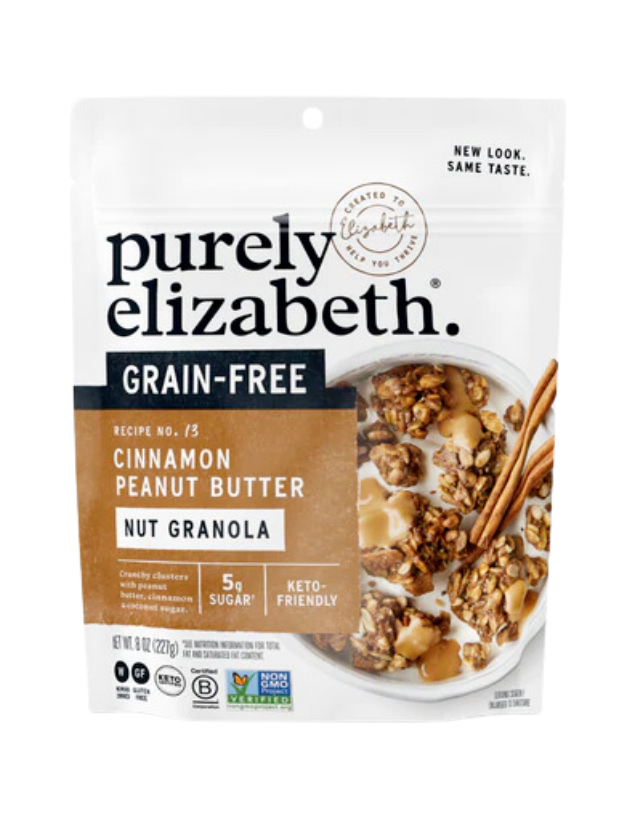 Cinnamon Peanut Butter Grain-Free Granola