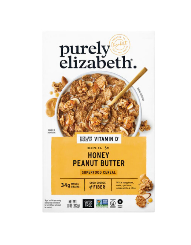 Honey Peanut Butter Superfood Cereal with Vitamin D