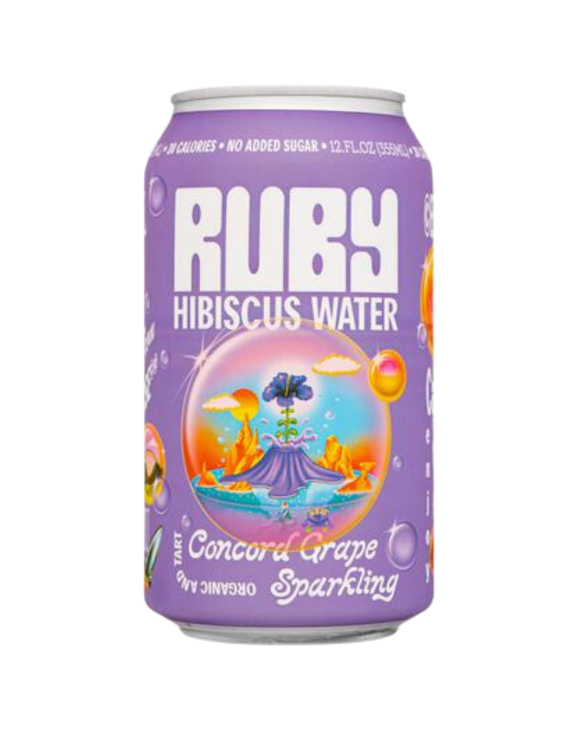 Concord Grape Sparkling Hibiscus