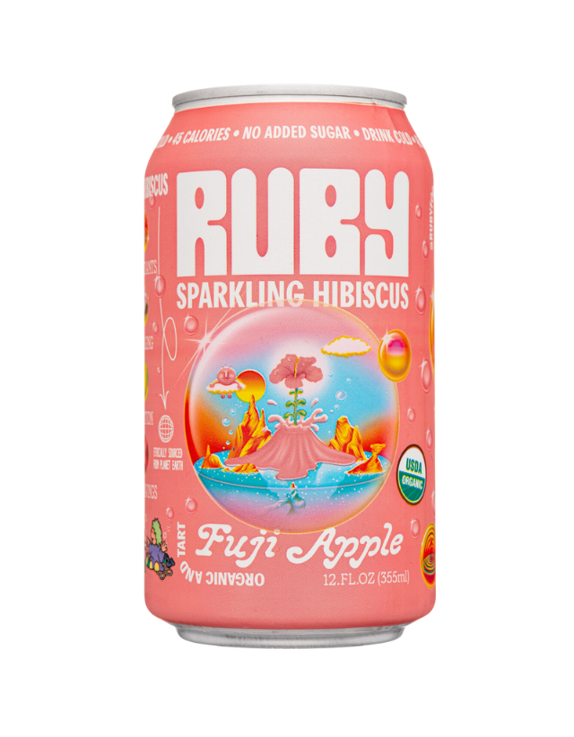 Fuji Apple Sparkling Hibiscus