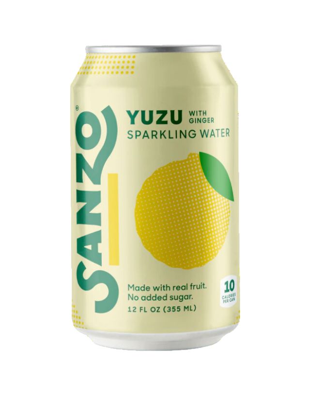 Yuzu with Ginger Sparkling Water