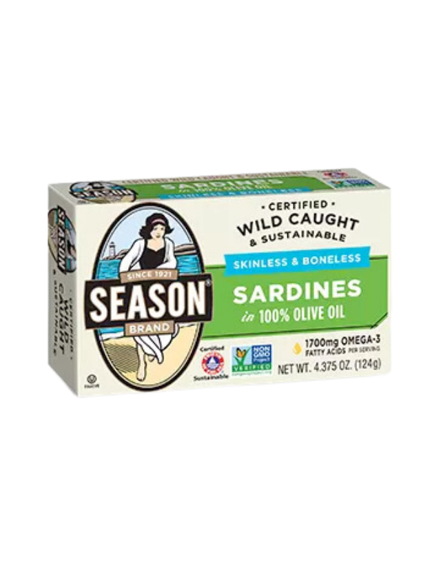 Wild Sardines in Olive Oil