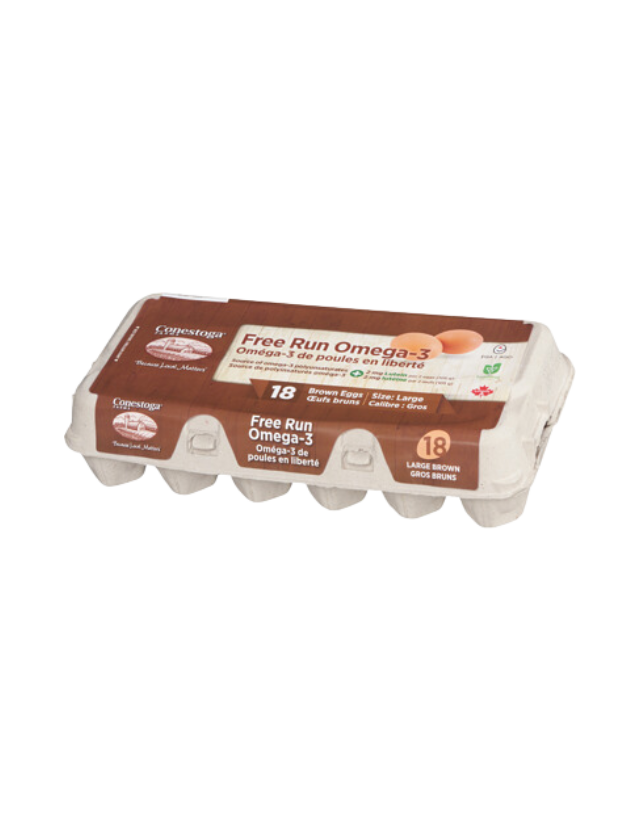 Conestoga Farms Omega 3 Free Run Brown Eggs