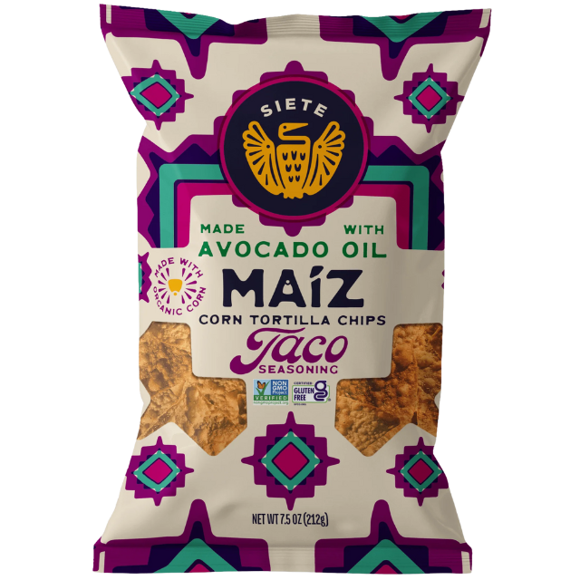 Maíz Taco Seasoning Corn Tortilla Chips
