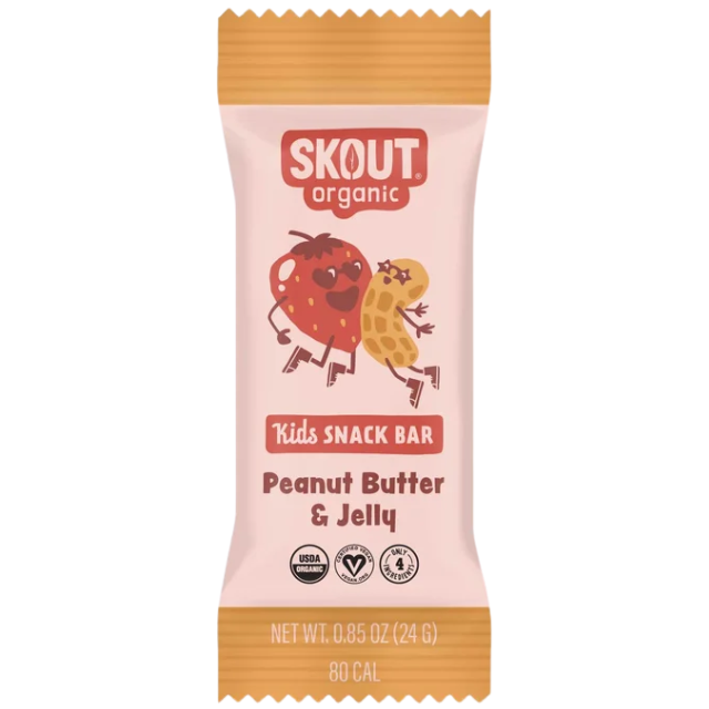 Peanut Butter and Jelly Kids Bar