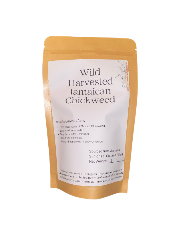Wild Harvested Jamaican Chickweed-Ground