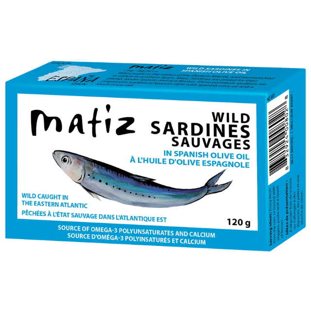 Wild Sardines in Spanish Olive Oil