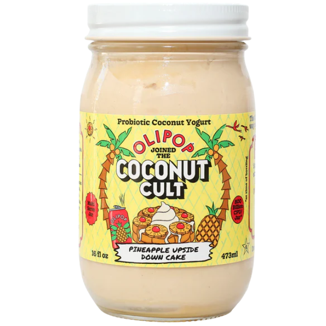 Pineapple Upside Down Cake Probiotic Yogurt
