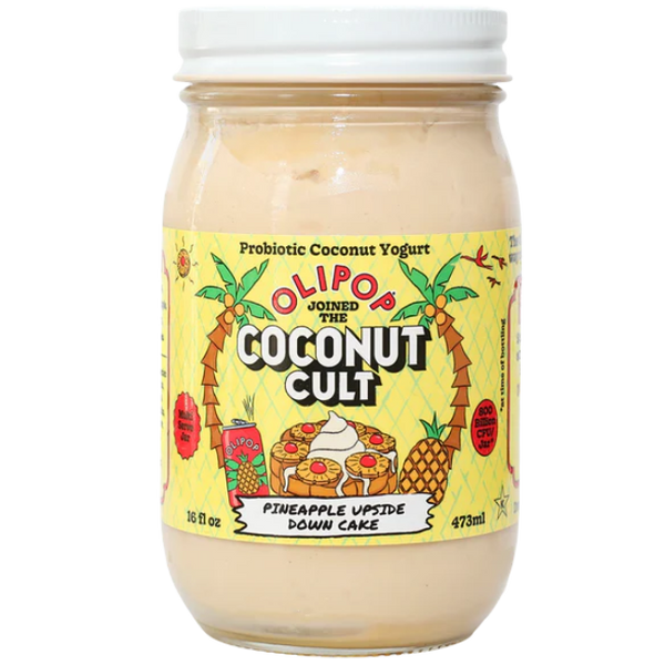 Pineapple Upside Down Cake Probiotic Yogurt