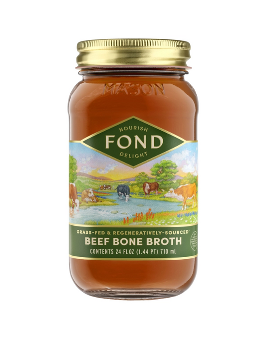 Regenerative, Grass-Fed Beef Bone Broth