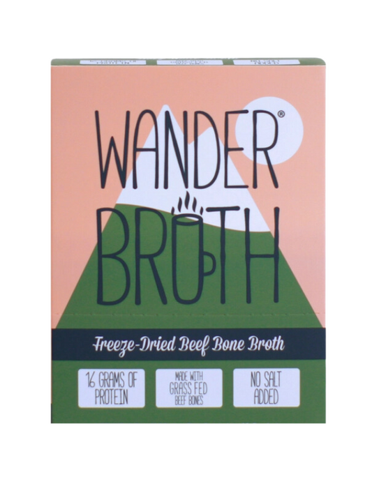 No Salt Added Grass-Fed Beef Bone Broth