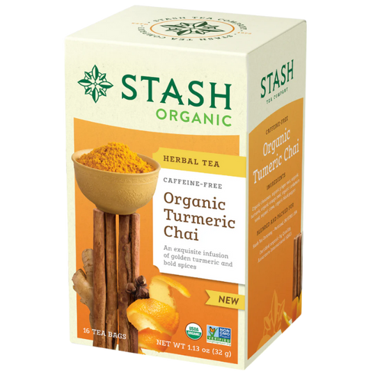Organic Turmeric Chai Herbal Tea