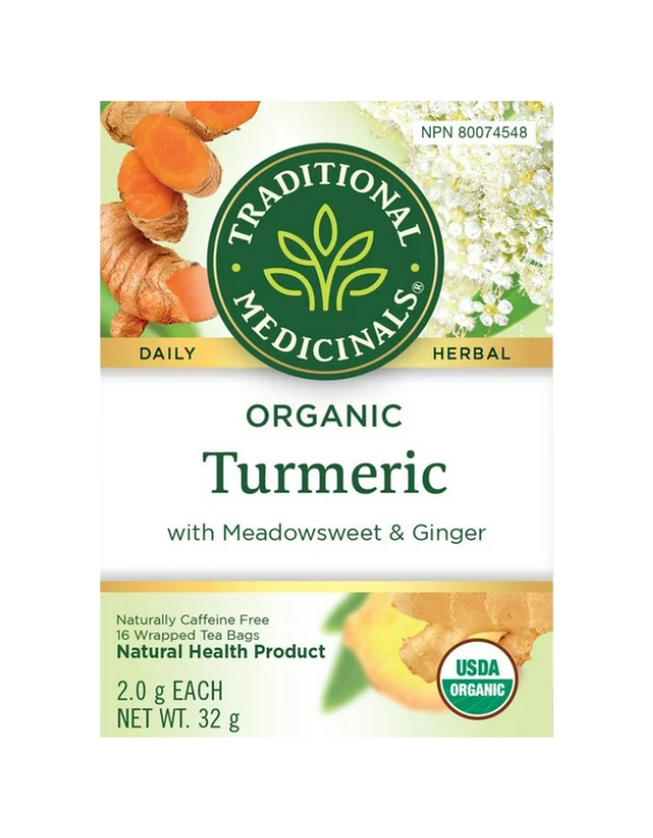 Turmeric & Ginger with Meadowsweet Tea