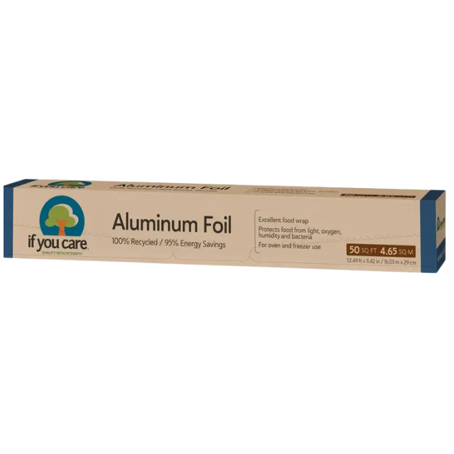 100% Recycled Aluminum Foil 25% Thicker