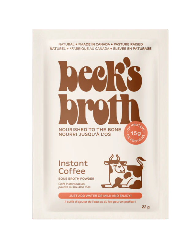 Instant Coffee Bone Broth Powder