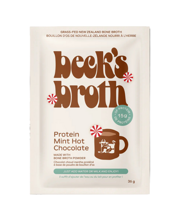 Mint Hot Chocolate Bone Broth Powder