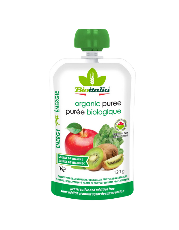 Organic Apple, Kiwi and Spinach Smoothie