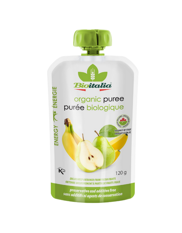 Organic Pear and Banana Smoothie