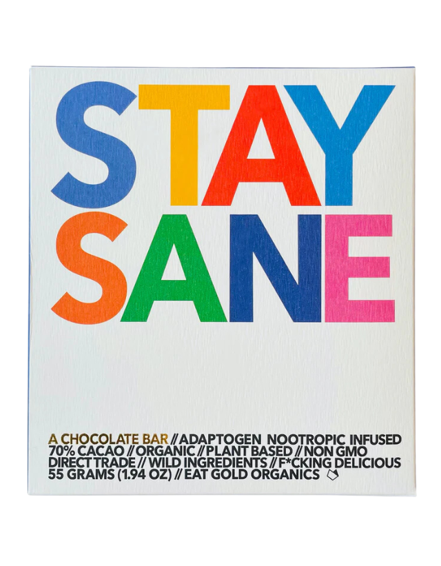 Stay Sane Chocolate Bar