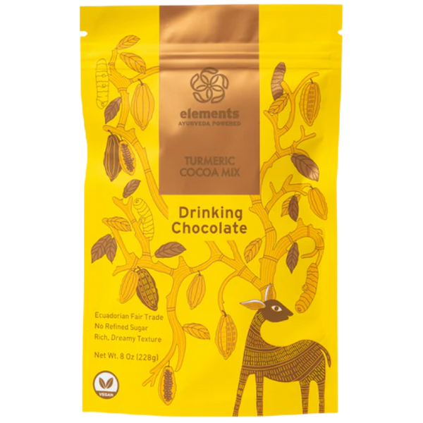 Turmeric Infused Drinking Hot Chocolate