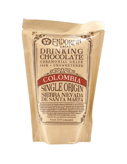 100% Ceremonial Cacao | Single Origin • Arhuacos, Colombia