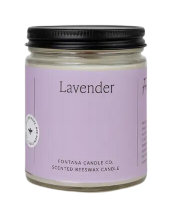 Lavender Essential Oil Candle