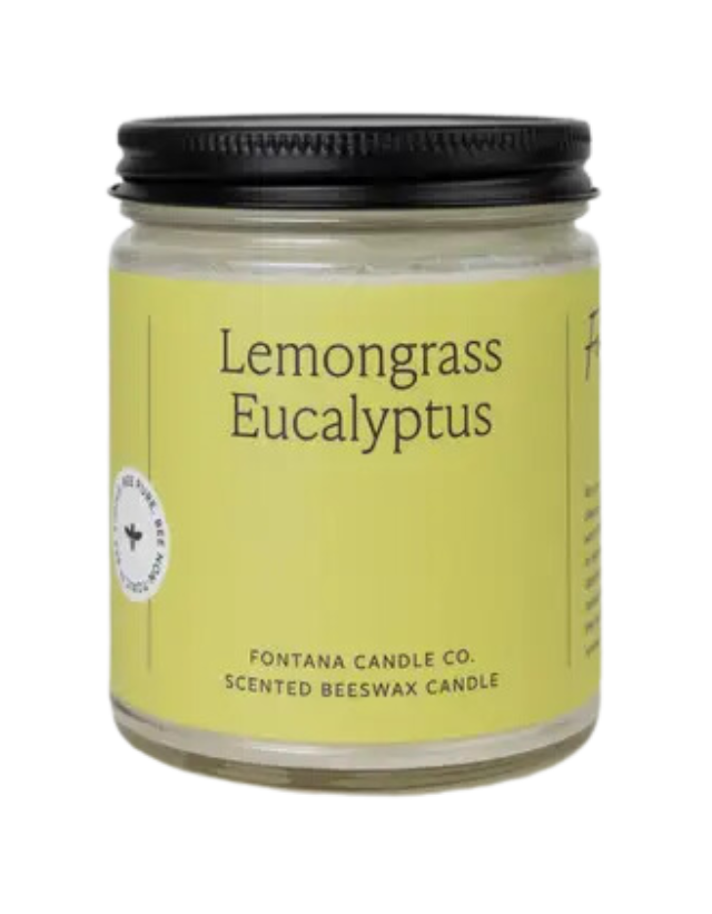 Lemongrass Eucalyptus Essential Oil Candle