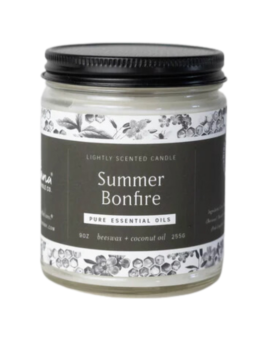 Summer Bonfire Essential Oil Candle