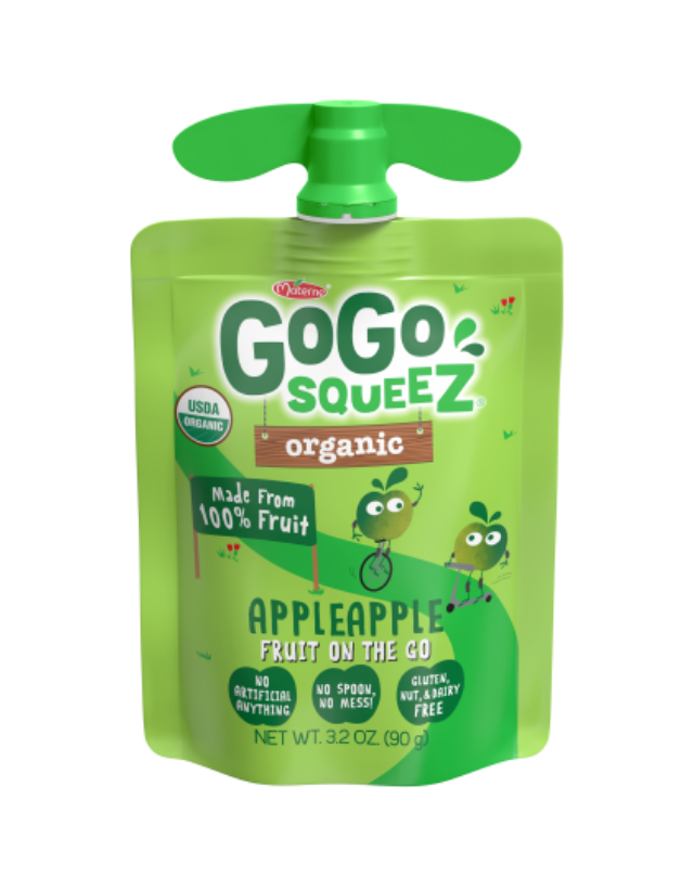 Organic Apple Apple Fruit Sauce