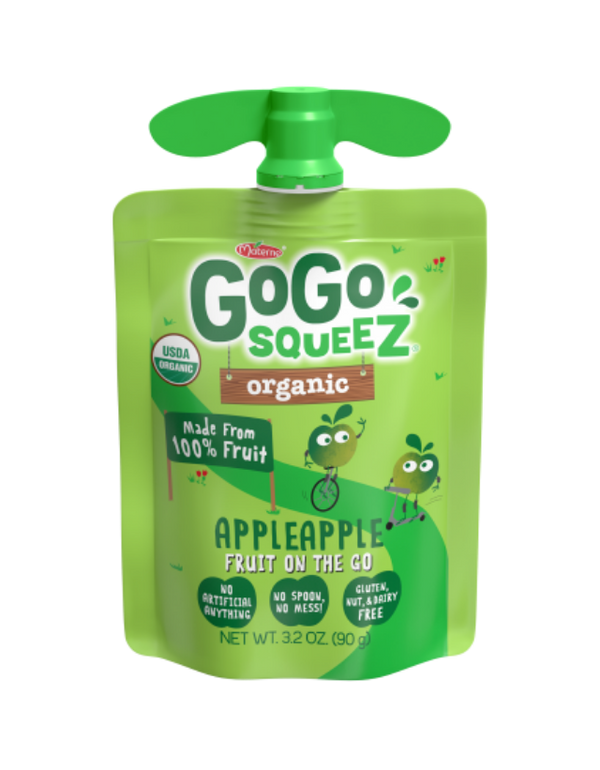 Organic Apple Apple Fruit Sauce