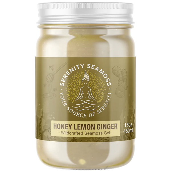 Honey Lemon Ginger Sea Moss Gel