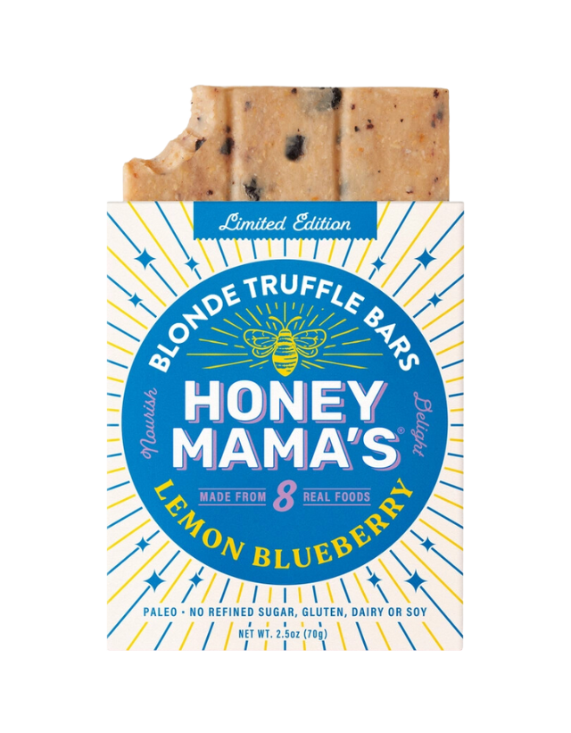 Lemon Blueberry Blonde Truffle Bar