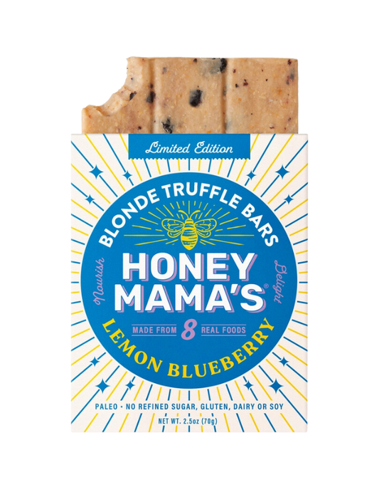 Lemon Blueberry Blonde Truffle Bar