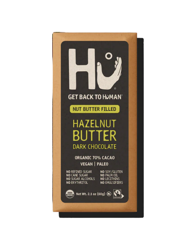 Hazelnut Butter Dark Chocolate Bar