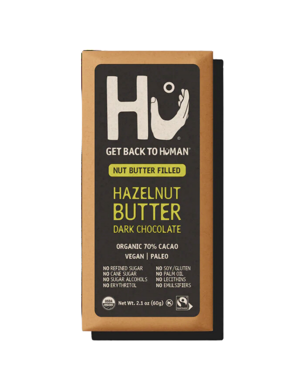 Hazelnut Butter Dark Chocolate Bar